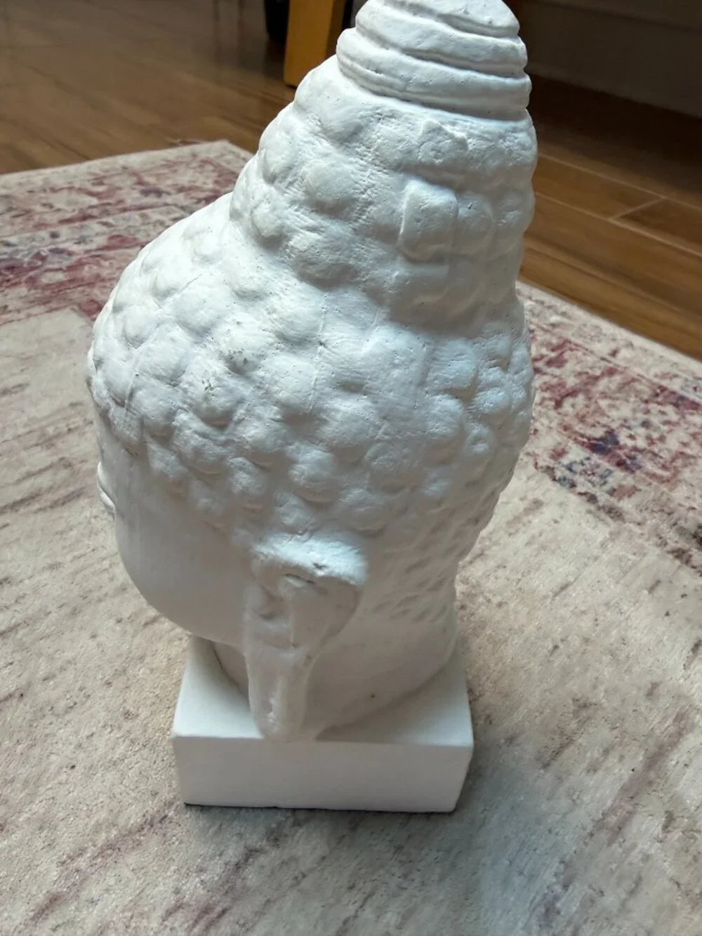 Z Gallerie White Porcelain Buddha Bookends / Statues / Decor Pieces — Brand New!